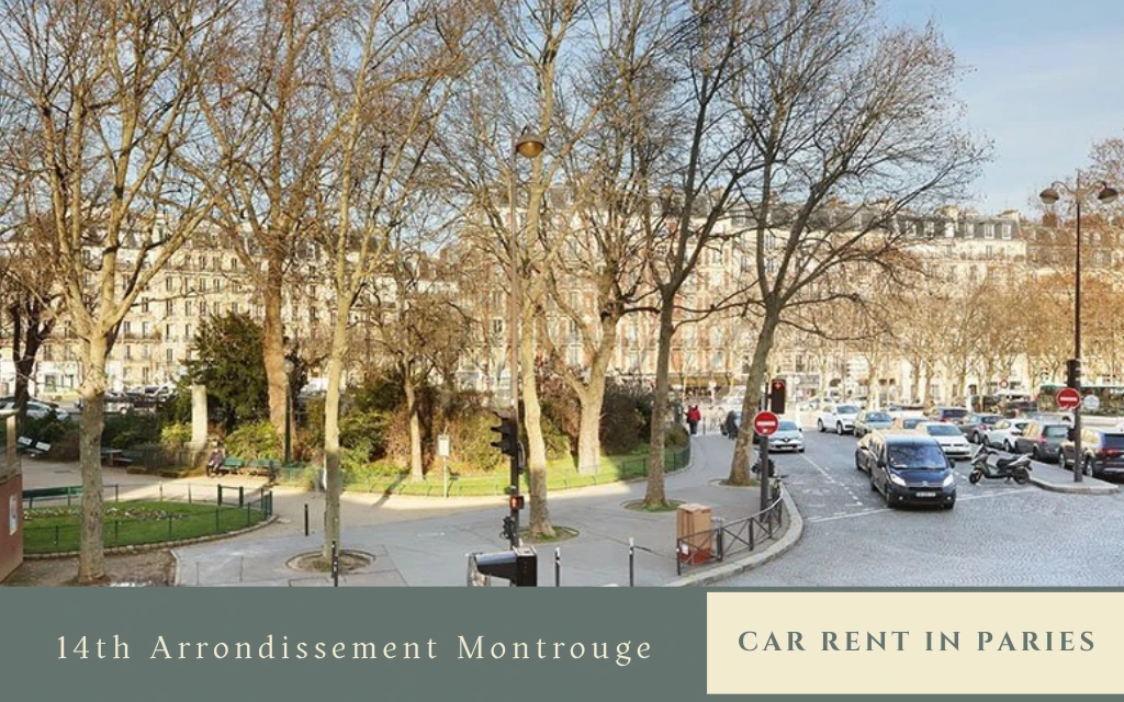 Location de voiture à Paris 14ème, Porte de Montrouge
