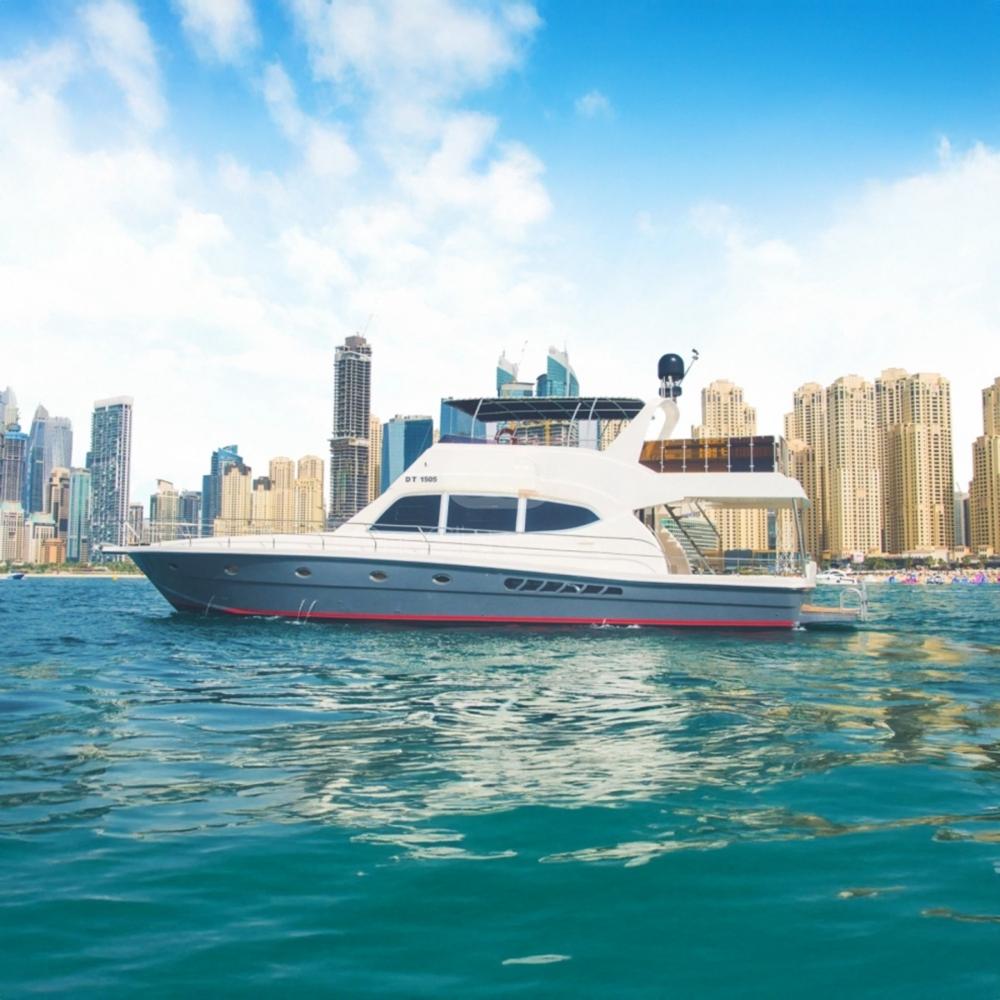 Rent Pluto 80ft yacht with 24baba