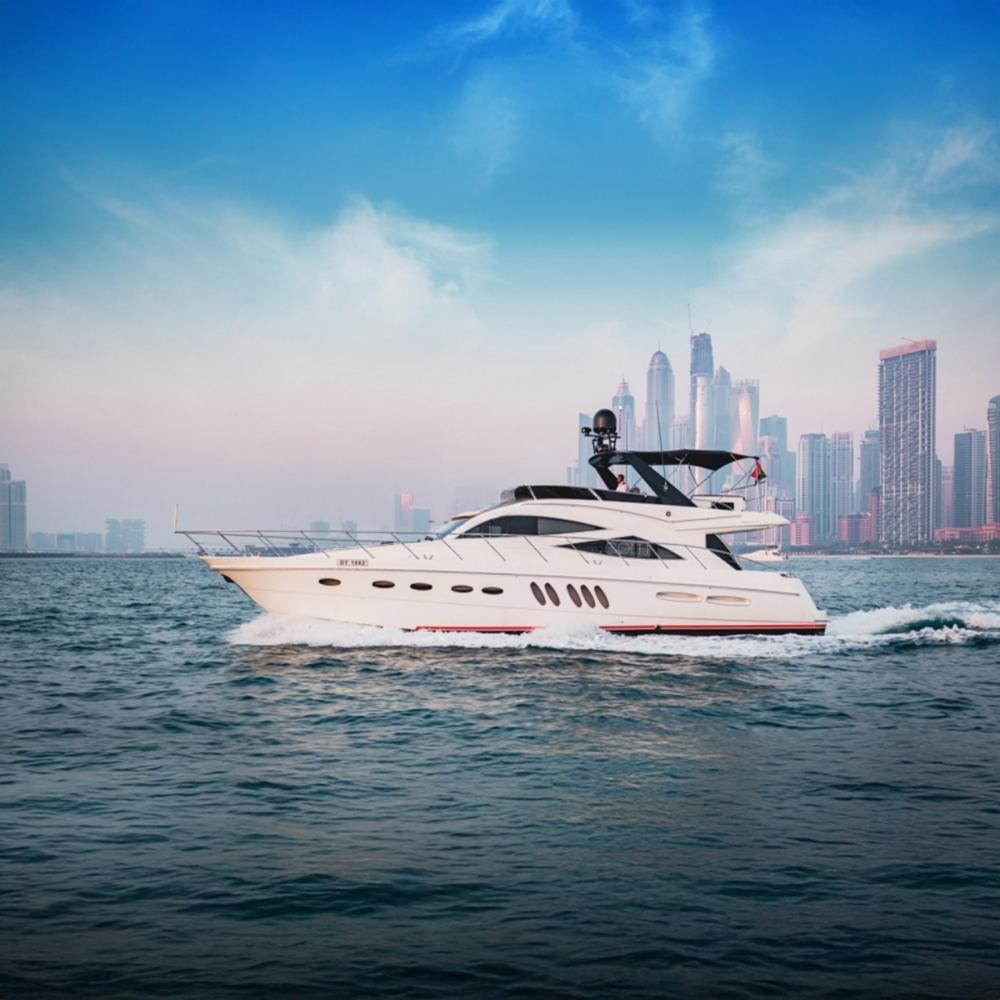 Sealine 68 yacht private charter Dubai UAE